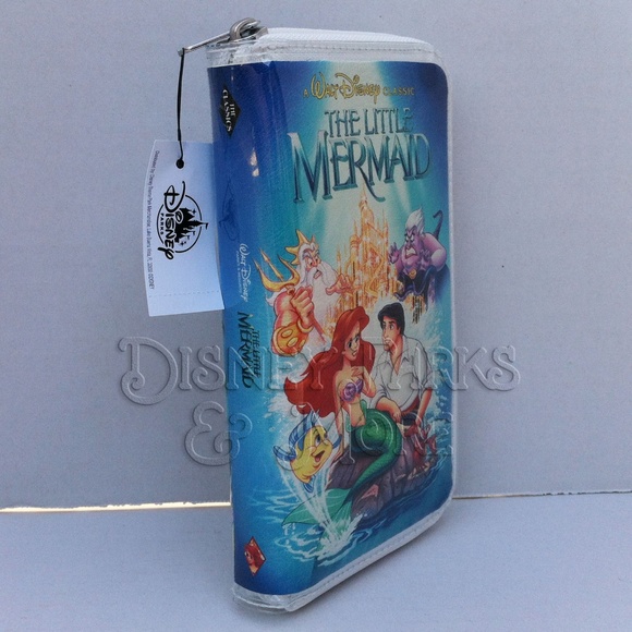 Disney Handbags - Disney The Little Mermaid VHS Wallet/Clutch Purse